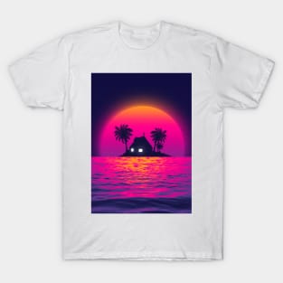 Kame house sunset T-Shirt